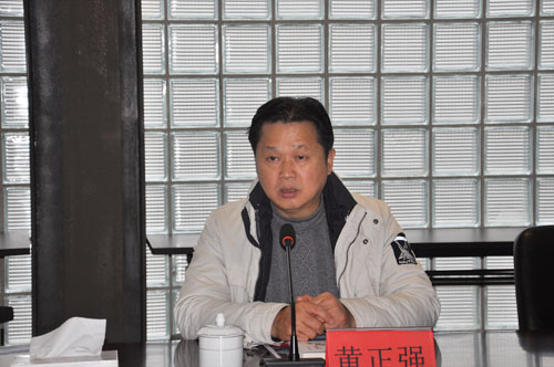浙江省工商联党组副书记、副主席黄正强调研柯力