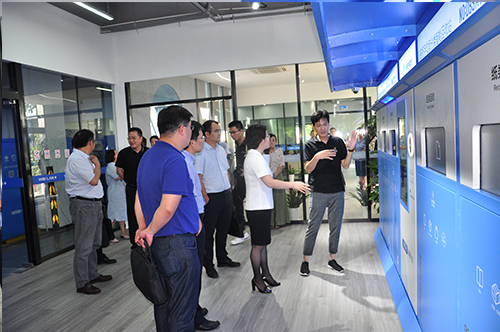 丁书记调研柯力物联网产业园企业