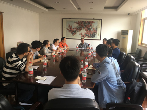 柯力总部研发人员前往余姚太平洋开展技术交流