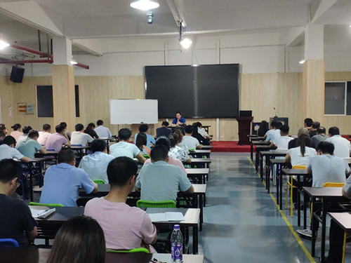 柯力集团总裁柯建东带队视察安徽柯力——加快安徽公司产能提升、精益管理等重点工作建