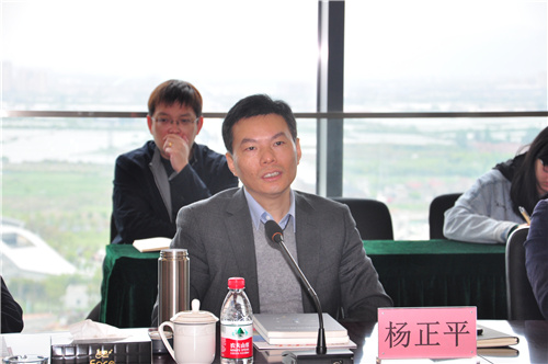 江北区杨正平区长一行莅临柯力传感调研指导工作