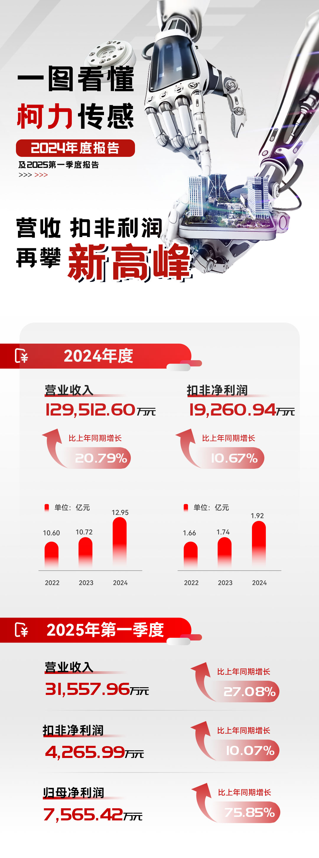 柯力集团2024年年报及2025年第一季度报